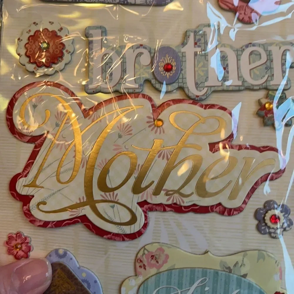 FAMILY WORD Adhesive Chipboard